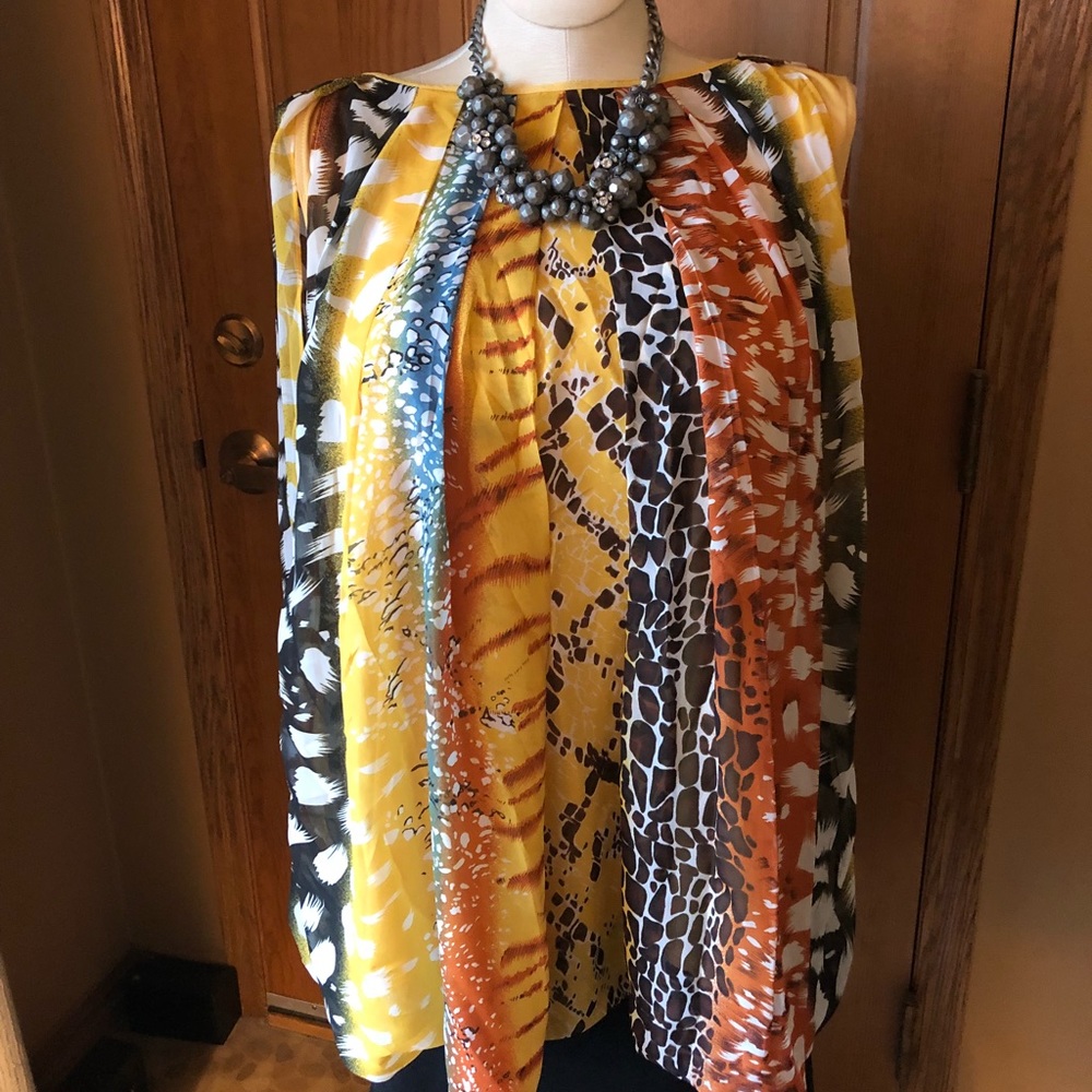 Bright printed tank